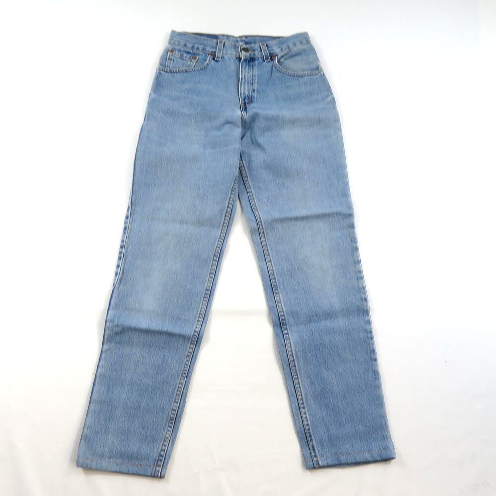 Levis Zip-Fly Jeans Med Blue Wash Measured Sz 27x30 505?